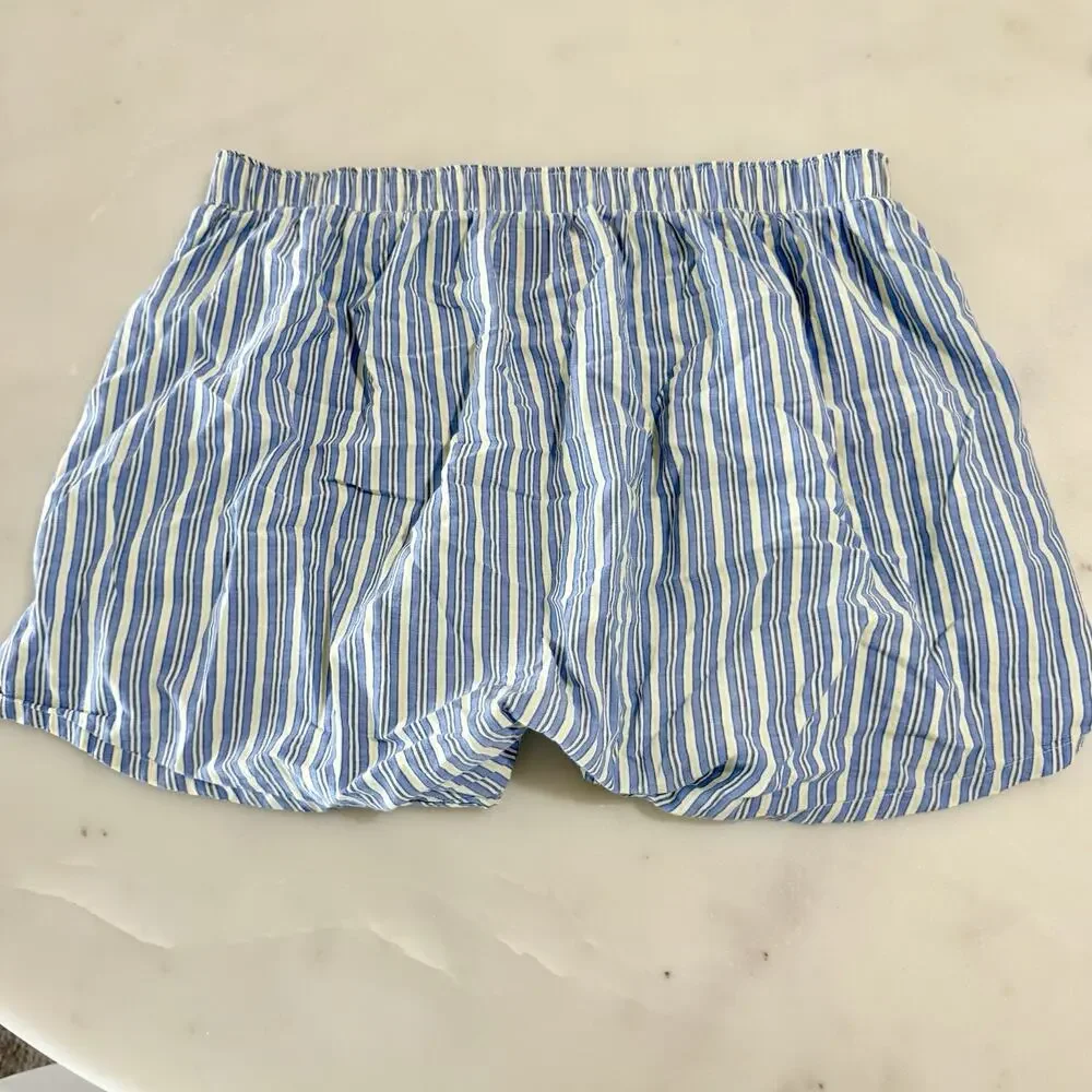 Polo Ralph Lauren Boxer Shorts Mens Large Blue Stripe Lightweight Underwear